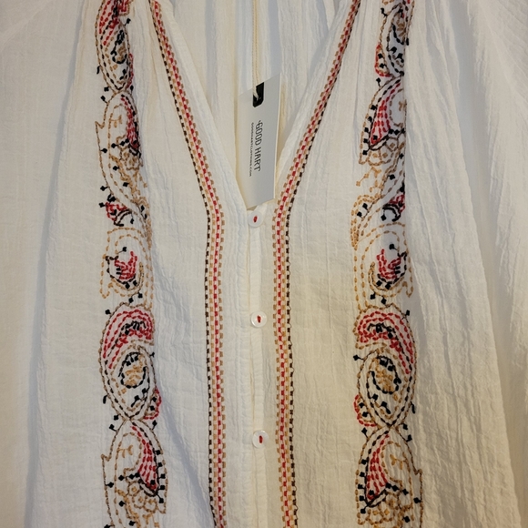 Matilda Jane Long sleeve linen top - Picture 2 of 3